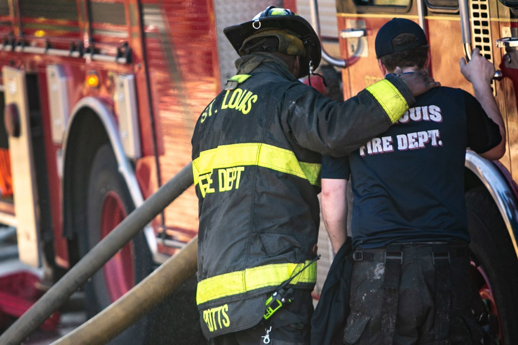 Firefighters fight blaze in Wells-Goodfellow